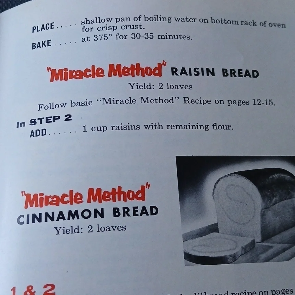 Vintage Pamphlet Bread Recipes Occident Photo-Method Cooking with Photos